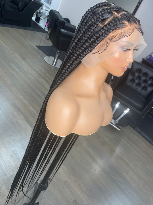 Large Knotless Wig